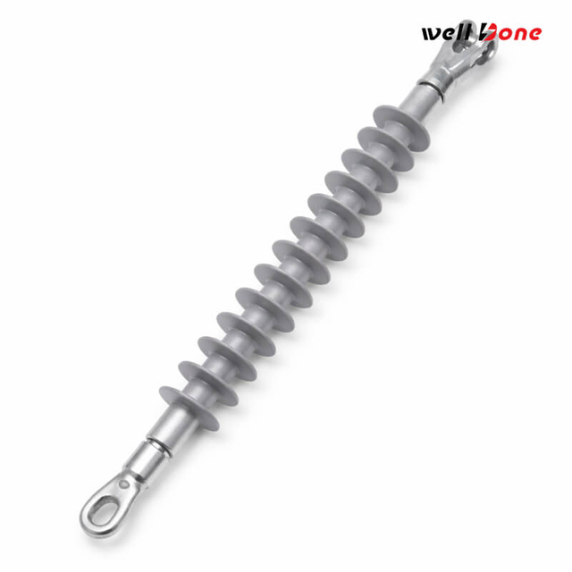 Isolador composto de haste longa